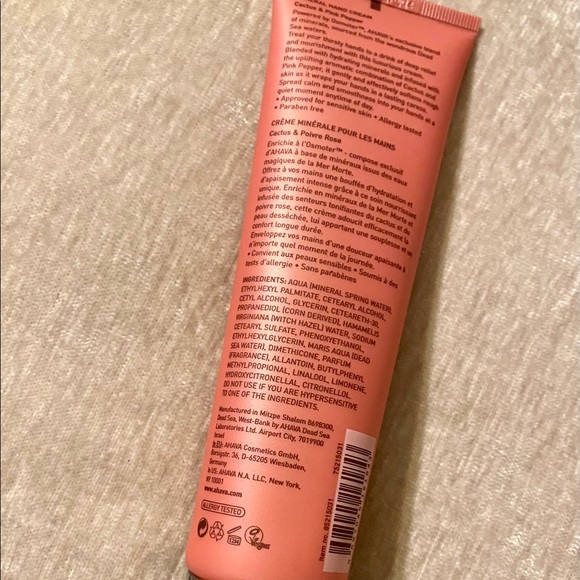 Ahava Deadsea water mineral hand cream - never opened - Picture 2 of 2